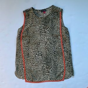 Vince Camuto Leopard print Blouse